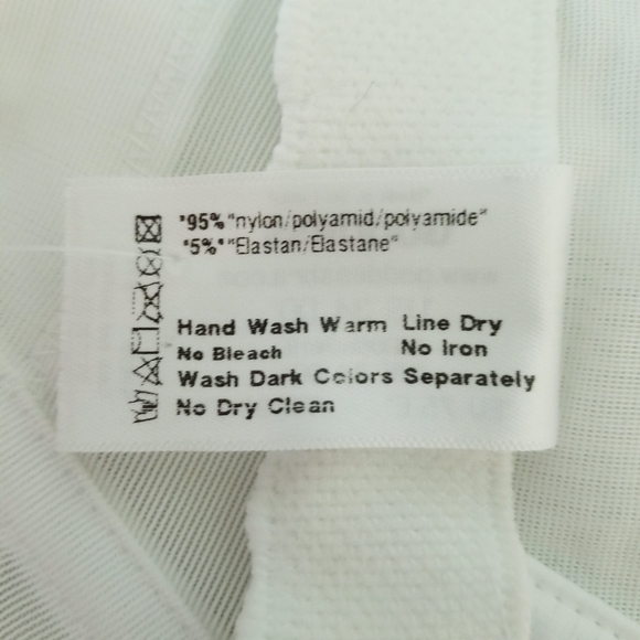 Goddess White Lace Bustier Strapless Longline Bra GD0689 34DD NWT - Picture 7 of 7